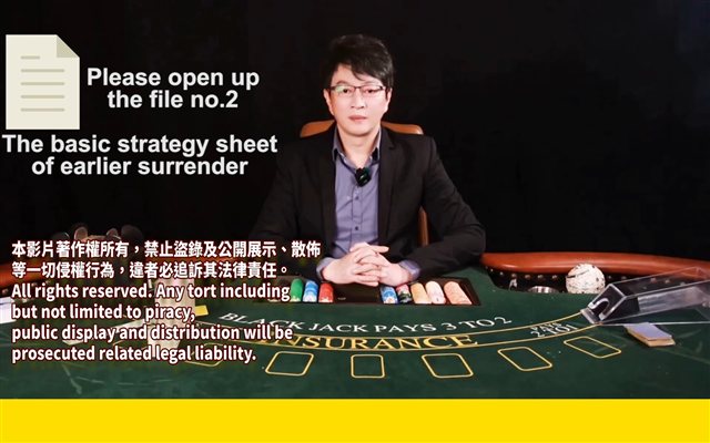 4-1. How to use the basic strategy chart